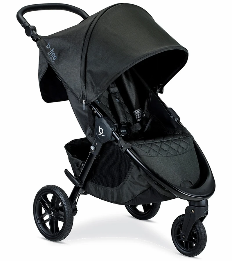 Britax B-Free Premium Stroller - Black Shimmer 5 Britax B-Free Premium Stroller - Black Shimmer - Image 3