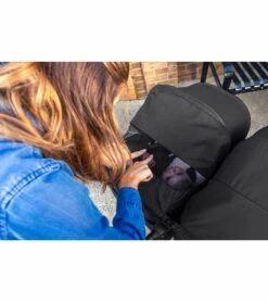 Britax B-Lively Double Stroller - Dove -Babyzen || Baby Jogger Shop britax b lively double stroller dove 183