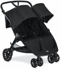 Britax B-Lively Double Stroller - Raven -Babyzen || Baby Jogger Shop britax b lively double stroller raven 177