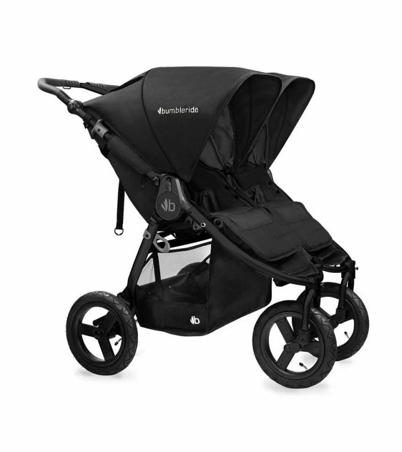 Bumbleride 2017 Indie Twin Stroller - Matte Black 3 Bumbleride 2017 Indie Twin Stroller - Matte Black