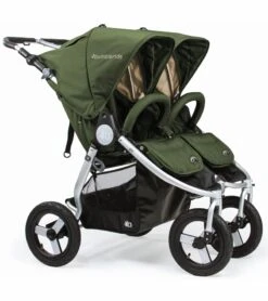 Bumbleride 2019 Indie Twin Side By Side Double Stroller - Camp Green