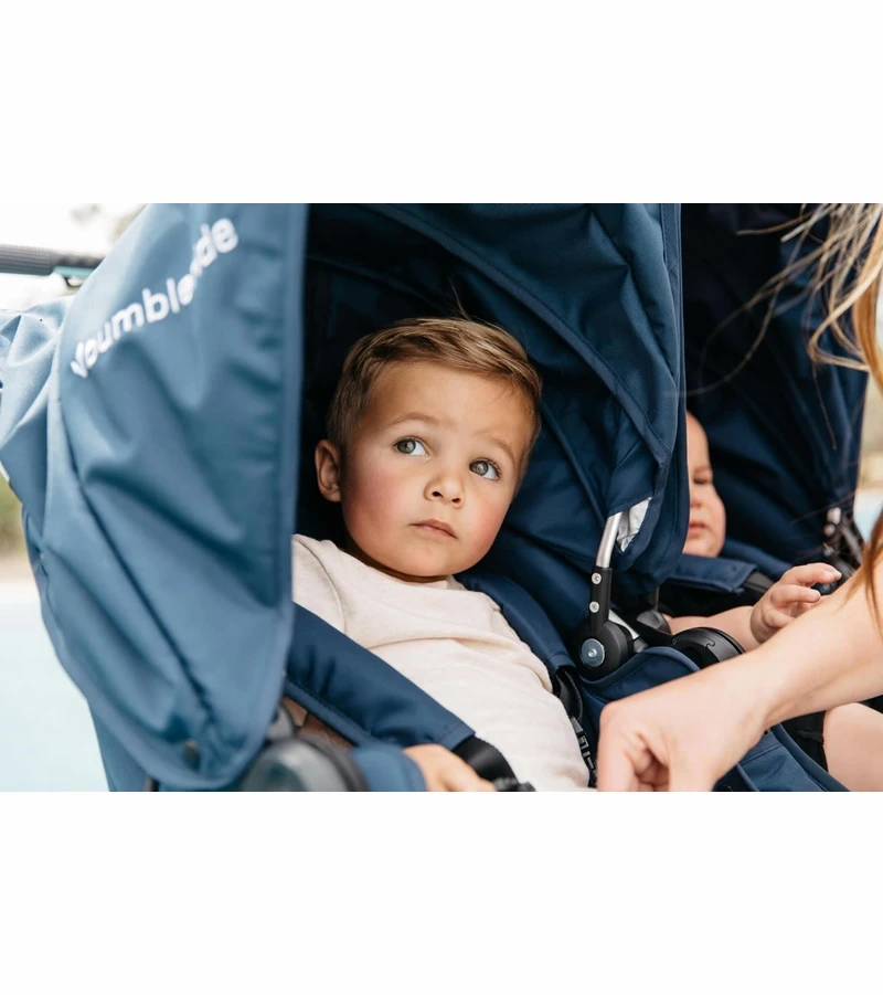 Bumbleride 2019 Indie Twin Side By Side Double Stroller - Camp Green 6 Bumbleride 2019 Indie Twin Side By Side Double Stroller - Camp Green - Image 4