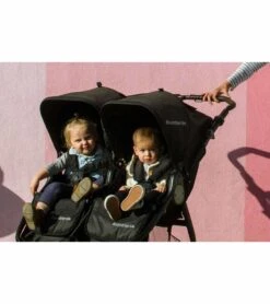 Bumbleride 2019 Indie Twin Side By Side Double Stroller - Matte Black -Babyzen || Baby Jogger Shop bumbleride 2019 indie twin side by side double stroller matte black 15 1