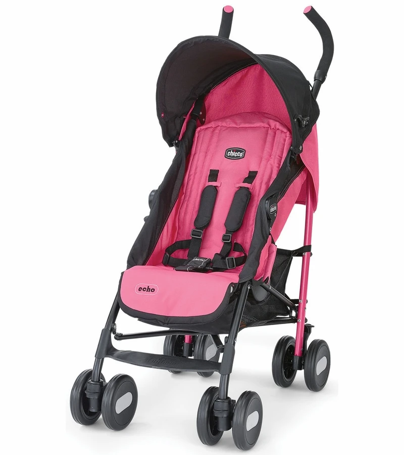 Chicco Echo Umbrella Stroller - Dragonfruit 4 Chicco Echo Umbrella Stroller - Dragonfruit - Image 2