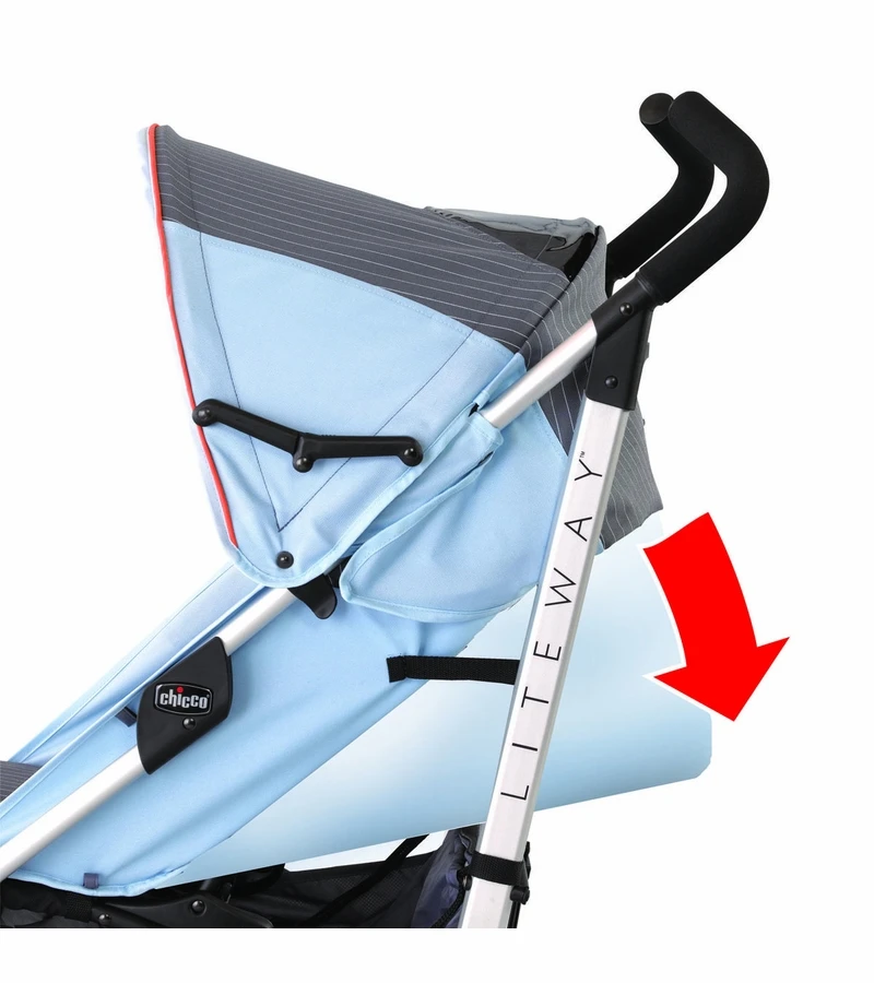 Chicco Liteway Plus Umbrella Stroller - Polaris 4 Chicco Liteway Plus Umbrella Stroller - Polaris - Image 2