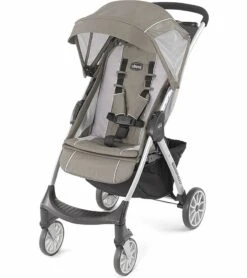Chicco Mini Bravo Compact Stroller - Stone