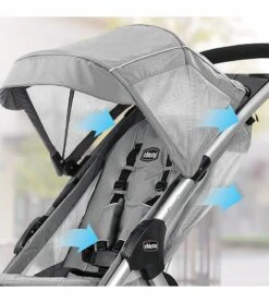 Chicco Mini Bravo Compact Stroller - Stone -Babyzen || Baby Jogger Shop chicco mini bravo compact stroller stone 52