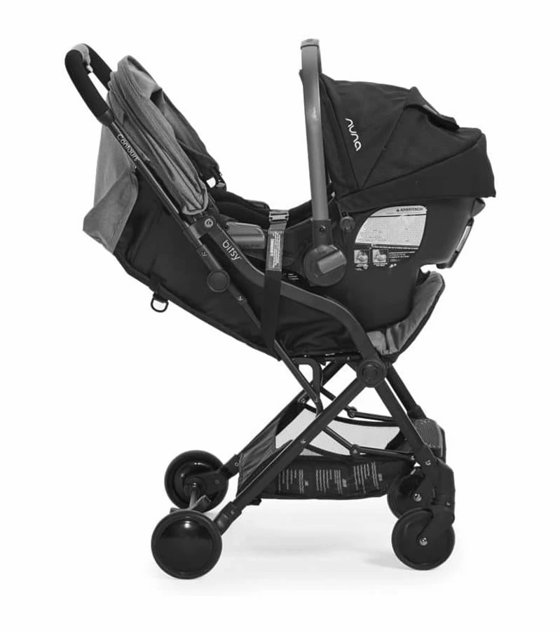 Contours Bitsy Compact Fold Stroller - Granite Gray 5 Contours Bitsy Compact Fold Stroller - Granite Gray - Image 3