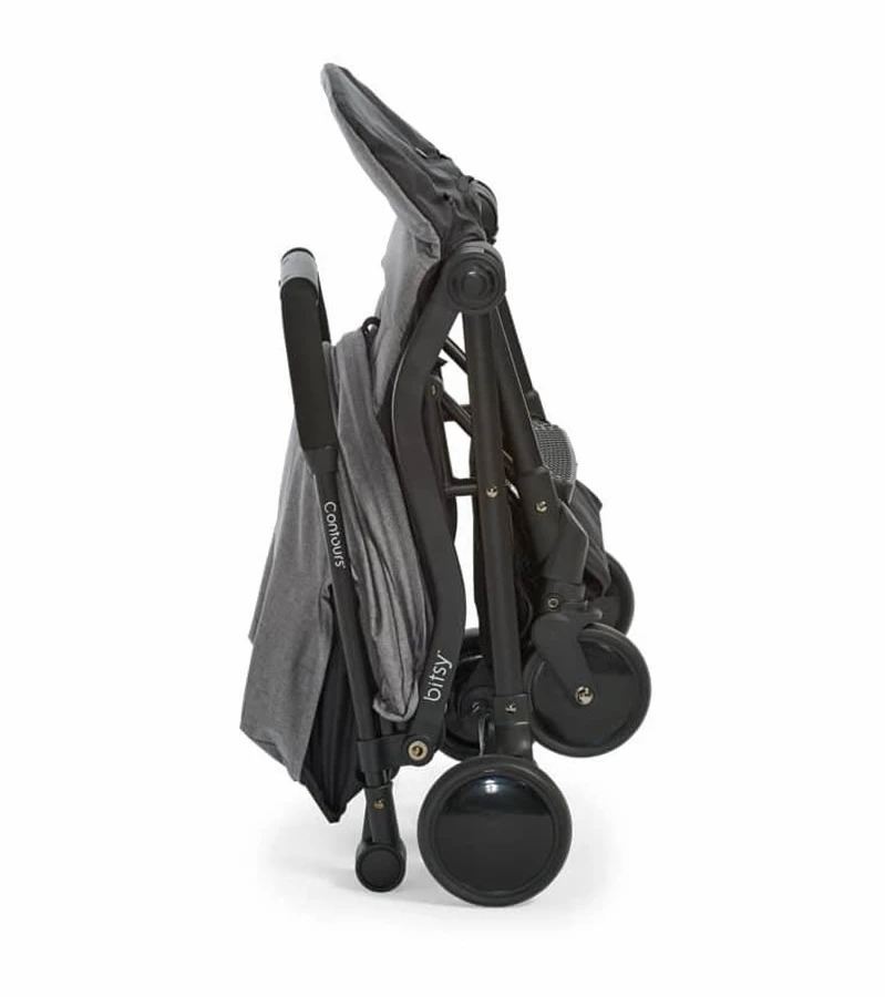 Contours Bitsy Compact Fold Stroller - Granite Gray 8 Contours Bitsy Compact Fold Stroller - Granite Gray - Image 6