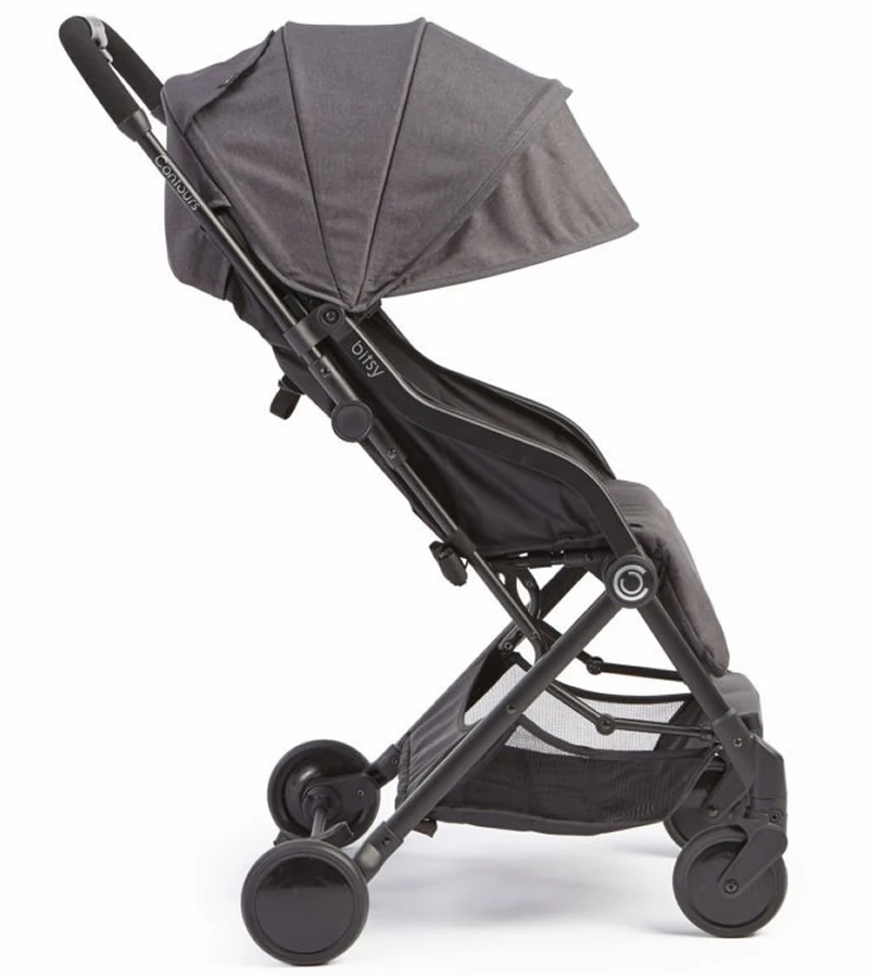 Contours Bitsy Compact Fold Stroller - Midnight 4 Contours Bitsy Compact Fold Stroller - Midnight - Image 2