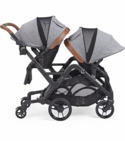 Contours Curve Double Stroller - Graphite Gray -Babyzen || Baby Jogger Shop contours curve double stroller graphite gray 239