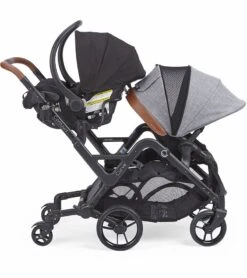 Contours Curve Double Stroller - Graphite Gray -Babyzen || Baby Jogger Shop contours curve double stroller graphite gray 241