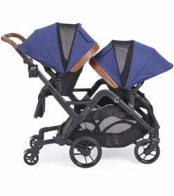 Contours Curve Double Stroller - Indigo Blue -Babyzen || Baby Jogger Shop contours curve double stroller indigo blue 239