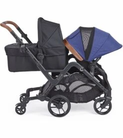 Contours Curve Double Stroller - Indigo Blue -Babyzen || Baby Jogger Shop contours curve double stroller indigo blue 240