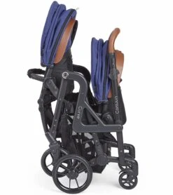Contours Curve Double Stroller - Indigo Blue -Babyzen || Baby Jogger Shop contours curve double stroller indigo blue 243