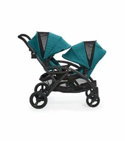 Contours Options Elite Tandem Stroller - Aruba Teal -Babyzen || Baby Jogger Shop contours options elite tandem stroller aruba teal 48