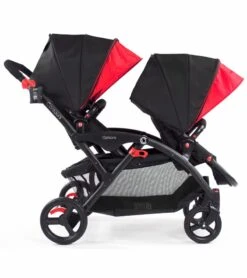 Contours Options Tandem Stroller - Red Velvet
