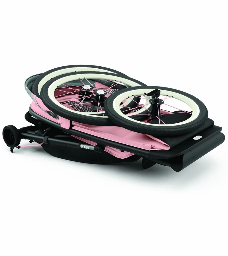 Cybex AVI Jogging Stroller Bundle - Black/Pink Frame + Medal Grey Seat Pack 9 Cybex AVI Jogging Stroller Bundle - Black/Pink Frame + Medal Grey Seat Pack - Image 7
