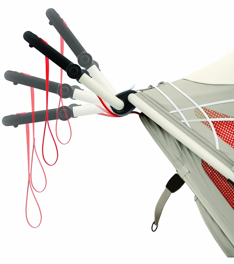 Cybex AVI Jogging Stroller Bundle - Cream/Orange Frame + Bleached Sand Seat Pack 7 Cybex AVI Jogging Stroller Bundle - Cream/Orange Frame + Bleached Sand Seat Pack - Image 5