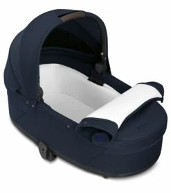 Cybex Balios S Lux 2 Stroller + Cot S Lux 2 Bundle - Silver Frame / Ocean Blue -Babyzen || Baby Jogger Shop cybex balios s lux 2 stroller cot s lux 2 bundle silver frame ocean blue 147