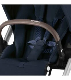 Cybex Balios S Lux 2 Stroller - Silver Frame / Ocean Blue -Babyzen || Baby Jogger Shop cybex balios s lux 2 stroller silver frame ocean blue 145