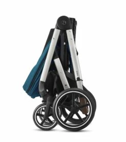 Cybex Balios S Lux Full Size Stroller - River Blue -Babyzen || Baby Jogger Shop cybex balios s lux full size stroller river blue 160