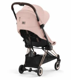 Cybex COYA Compact Stroller - Rose Gold / Peach Pink -Babyzen || Baby Jogger Shop cybex coya compact stroller rose gold peach pink 11