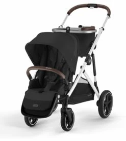 Cybex Gazelle S 2 Stroller + Cot Bundle - Taupe Frame / Sky Blue -Babyzen || Baby Jogger Shop cybex gazelle s 2 cot aton 2 travel system bundle taupe frame sky blue lavastone black 50 2