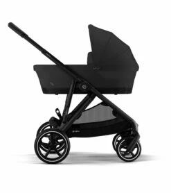 Cybex Gazelle S 2 Stroller + Cot Bundle - Taupe Frame / Seashell Beige -Babyzen || Baby Jogger Shop cybex gazelle s 2 cot aton 2 travel system bundle taupe frame sky blue lavastone black 54 3