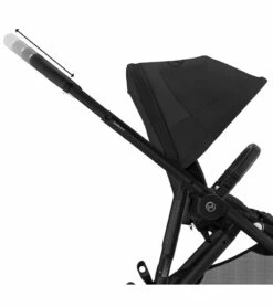 Cybex Gazelle S 2 Single-to-Double Stroller - Black Frame / Moon Black -Babyzen || Baby Jogger Shop cybex gazelle s 2 single to double stroller black frame moon black 10