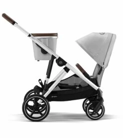 Cybex Gazelle S 2 Single-to-Double Stroller - Silver Frame / Lava Grey 13 Cybex Gazelle S 2 Single-to-Double Stroller - Silver Frame / Lava Grey -Babyzen || Baby Jogger Shop cybex gazelle s 2 single to double stroller silver frame lava grey 143
