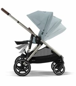 Cybex Gazelle S 2 Single-to-Double Stroller - Taupe Frame / Sky Blue 12 Cybex Gazelle S 2 Single-to-Double Stroller - Taupe Frame / Sky Blue -Babyzen || Baby Jogger Shop cybex gazelle s 2 single to double stroller taupe frame sky blue 150