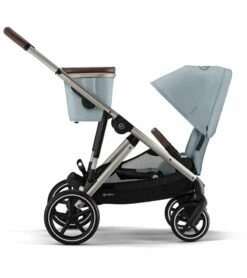 Cybex Gazelle S 2 Single-to-Double Stroller - Taupe Frame / Sky Blue 13 Cybex Gazelle S 2 Single-to-Double Stroller - Taupe Frame / Sky Blue -Babyzen || Baby Jogger Shop cybex gazelle s 2 single to double stroller taupe frame sky blue 151