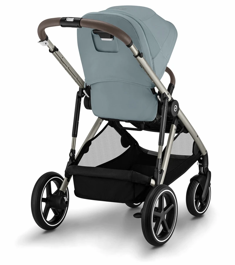 Cybex Gazelle S 2 Single-to-Double Stroller - Taupe Frame / Sky Blue 8 Cybex Gazelle S 2 Single-to-Double Stroller - Taupe Frame / Sky Blue - Image 6