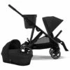 Cybex Gazelle S 2 Stroller + Cot Bundle - Black Frame / Moon Black 1 Cybex Gazelle S 2 Stroller + Cot Bundle - Black Frame / Moon Black -Babyzen || Baby Jogger Shop cybex gazelle s 2 stroller cot bundle black frame moon black 6