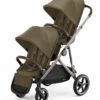 Cybex Gazelle S Double Stroller - Classic Beige (Taupe Frame) -Babyzen || Baby Jogger Shop cybex gazelle s double stroller classic beige taupe frame 90