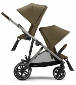 Cybex Gazelle S Double Stroller - Classic Beige (Taupe Frame) -Babyzen || Baby Jogger Shop cybex gazelle s double stroller classic beige taupe frame 92