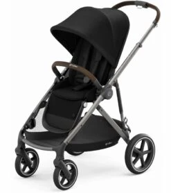 Cybex Gazelle S Stroller & Cot - Deep Black (Taupe Frame) 10 Cybex Gazelle S Stroller & Cot - Deep Black (Taupe Frame) -Babyzen || Baby Jogger Shop cybex gazelle s stroller cot deep black taupe frame 36