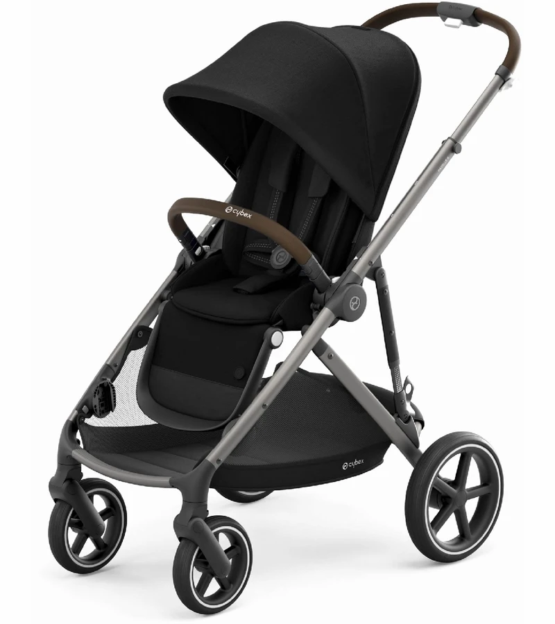 Cybex Gazelle S Stroller & Cot - Deep Black (Taupe Frame) 4 Cybex Gazelle S Stroller & Cot - Deep Black (Taupe Frame) - Image 2