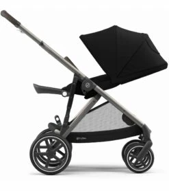 Cybex Gazelle S Stroller & Cot - Deep Black (Taupe Frame) 11 Cybex Gazelle S Stroller & Cot - Deep Black (Taupe Frame) -Babyzen || Baby Jogger Shop cybex gazelle s stroller cot deep black taupe frame 37