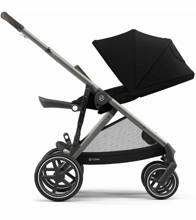 Cybex Gazelle S Stroller & Cot - Deep Black (Taupe Frame) 5 Cybex Gazelle S Stroller & Cot - Deep Black (Taupe Frame) - Image 3