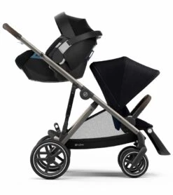 Cybex Gazelle S Stroller & Cot - Deep Black (Taupe Frame) 13 Cybex Gazelle S Stroller & Cot - Deep Black (Taupe Frame) -Babyzen || Baby Jogger Shop cybex gazelle s stroller cot deep black taupe frame 39