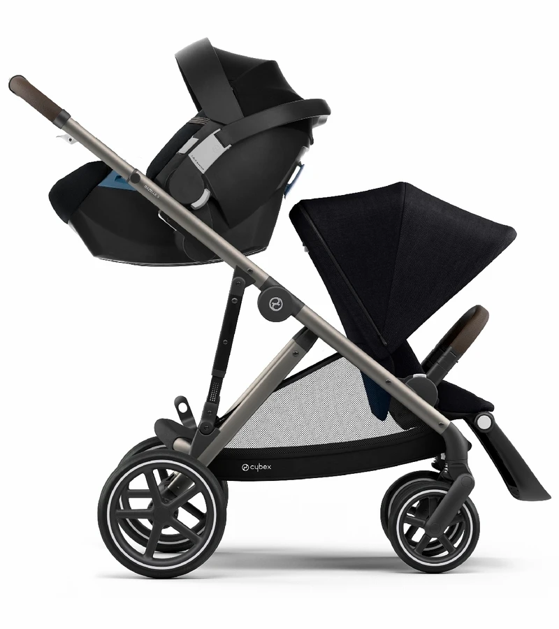 Cybex Gazelle S Stroller & Cot - Deep Black (Taupe Frame) 7 Cybex Gazelle S Stroller & Cot - Deep Black (Taupe Frame) - Image 5