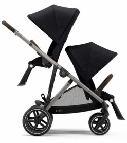 Cybex Gazelle S Stroller & Cot - Deep Black (Taupe Frame) 14 Cybex Gazelle S Stroller & Cot - Deep Black (Taupe Frame) -Babyzen || Baby Jogger Shop cybex gazelle s stroller cot deep black taupe frame 40