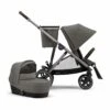 Cybex Gazelle S Stroller & Cot - Soho Grey (Taupe Frame) 1 Cybex Gazelle S Stroller & Cot - Soho Grey (Taupe Frame) -Babyzen || Baby Jogger Shop cybex gazelle s stroller cot soho grey taupe frame 41