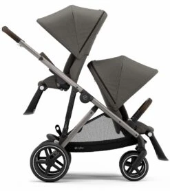 Cybex Gazelle S Stroller & Cot - Soho Grey (Taupe Frame) 14 Cybex Gazelle S Stroller & Cot - Soho Grey (Taupe Frame) -Babyzen || Baby Jogger Shop cybex gazelle s stroller cot soho grey taupe frame 46
