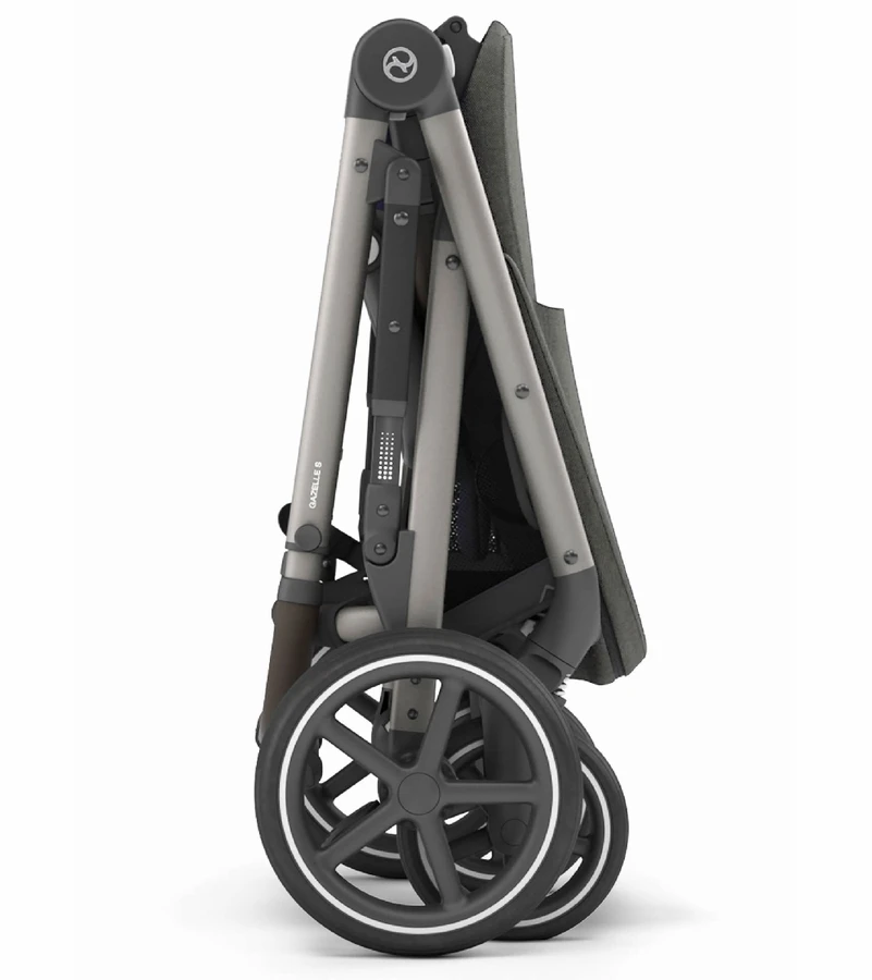 Cybex Gazelle S Stroller & Cot - Soho Grey (Taupe Frame) 9 Cybex Gazelle S Stroller & Cot - Soho Grey (Taupe Frame) - Image 7