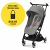 Cybex Libelle 2 Compact Stroller + Travel Bag Bundle - Lava Grey 2 Cybex Libelle 2 Compact Stroller + Travel Bag Bundle - Lava Grey -Babyzen || Baby Jogger Shop cybex libelle 2 compact stroller travel bag bundle lava grey 56