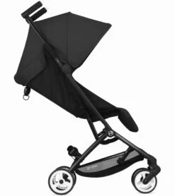 Cybex Libelle Compact Stroller + Travel Bag Bundle - Deep Black / Black -Babyzen || Baby Jogger Shop cybex libelle compact stroller travel bag bundle classic beige black 141 1