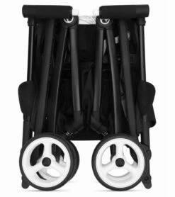 Cybex Libelle Compact Stroller + Travel Bag Bundle - Deep Black / Black -Babyzen || Baby Jogger Shop cybex libelle compact stroller travel bag bundle classic beige black 144 1